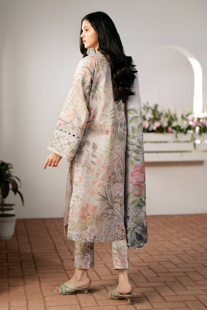 Baroque | Lawn Collection 24 | UF-528 - Pakistani Designer Dress - by Baroque | Type: Luxury - 100% Original at Saira Sultan