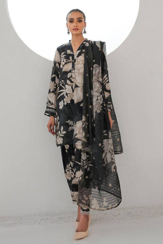 Baroque | Lawn Collection 24 | UF-313 - Pakistani Designer Dress - by Baroque | Type: Luxury - 100% Original at Saira Sultan