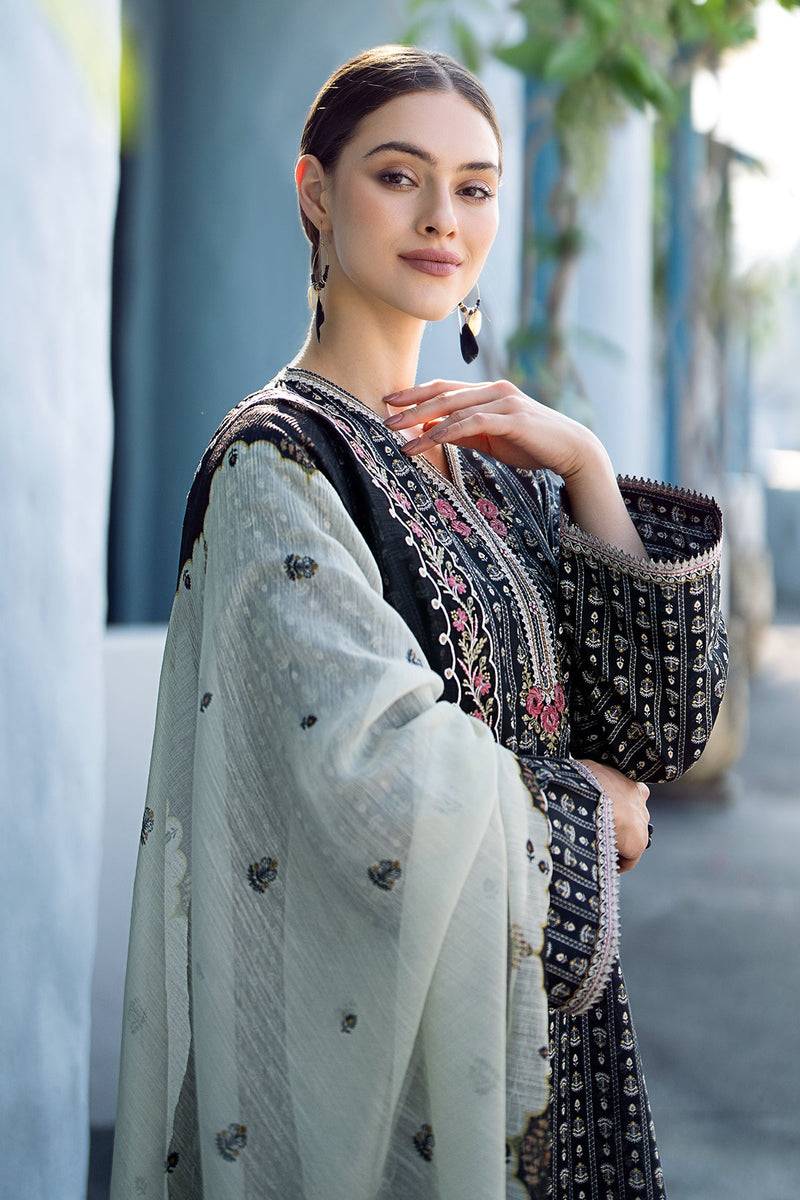 Baroque | Lawn Collection 24 | UF-556 - Pakistani Designer Dress - by Baroque | Type: Luxury - 100% Original at Saira Sultan