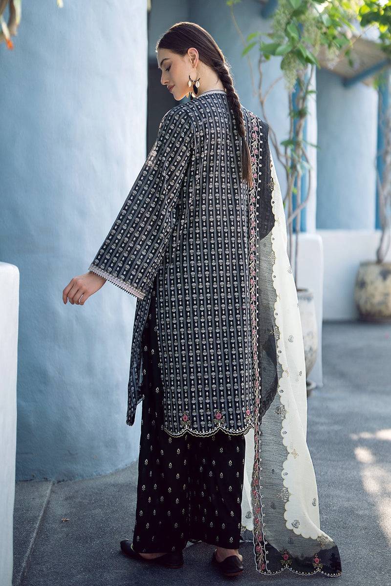 Baroque | Lawn Collection 24 | UF-556 - Pakistani Designer Dress - by Baroque | Type: Luxury - 100% Original at Saira Sultan