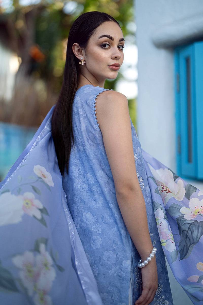 Baroque | Lawn Collection 24 | UF-559 - Pakistani Designer Dress - by Baroque | Type: Luxury - 100% Original at Saira Sultan