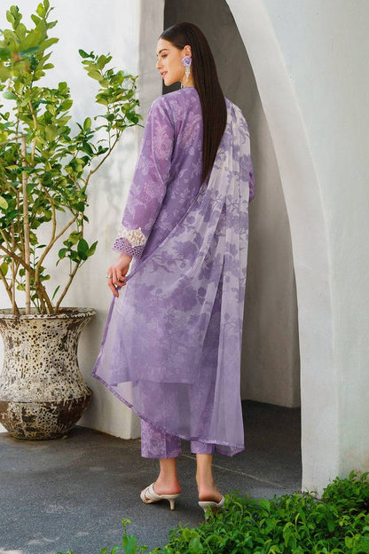 Baroque | Lawn Collection 24 | UF-563 - Pakistani Designer Dress - by Baroque | Type: Luxury - 100% Original at Saira Sultan