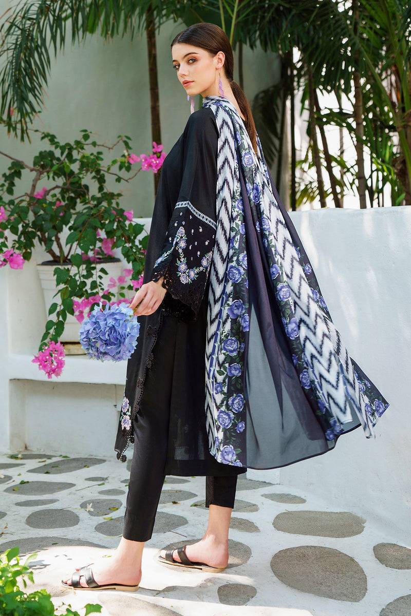 Baroque | Lawn Collection 24 | UF-564 - Pakistani Designer Dress - by Baroque | Type: Luxury - 100% Original at Saira Sultan