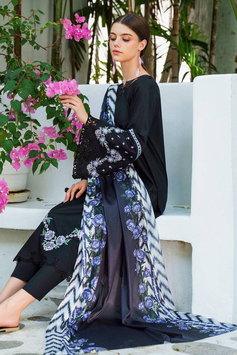 Baroque | Lawn Collection 24 | UF-564 - Pakistani Designer Dress - by Baroque | Type: Luxury - 100% Original at Saira Sultan