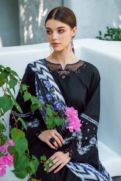 Baroque | Lawn Collection 24 | UF-564 - Pakistani Designer Dress - by Baroque | Type: Luxury - 100% Original at Saira Sultan