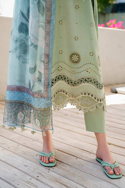 Baroque | Lawn Collection 24 | UF-565 - Pakistani Designer Dress - by Baroque | Type: Luxury - 100% Original at Saira Sultan