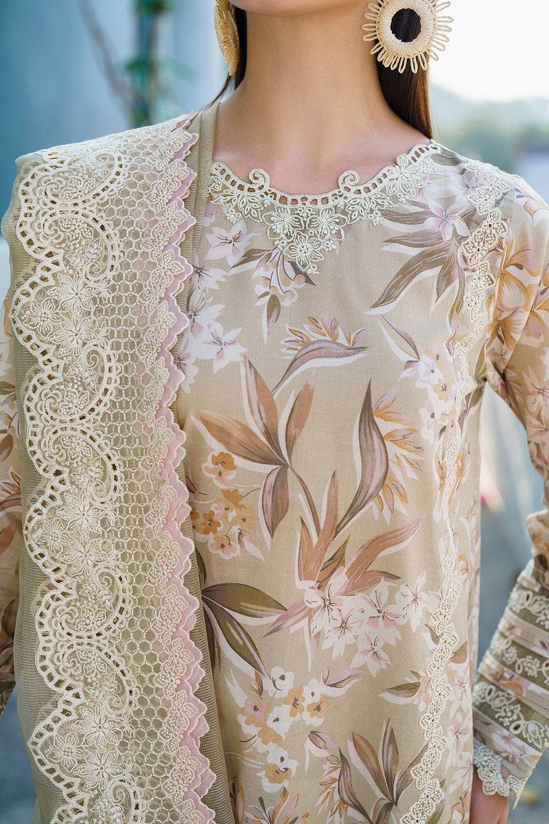 Baroque | Lawn Collection 24 | UF-568 - Pakistani Designer Dress - by Baroque | Type: Luxury - 100% Original at Saira Sultan