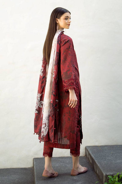 Baroque | Lawn Collection 24 | UF-545 - Pakistani Designer Dress - by Baroque | Type: Luxury - 100% Original at Saira Sultan