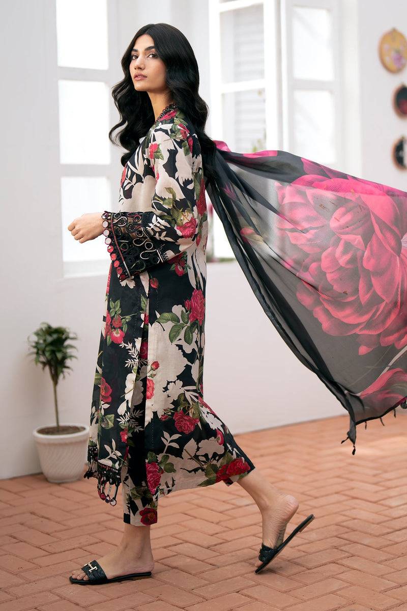 Baroque | Lawn Collection 24 | UF-532 - Pakistani Designer Dress - by Baroque | Type: Luxury - 100% Original at Saira Sultan