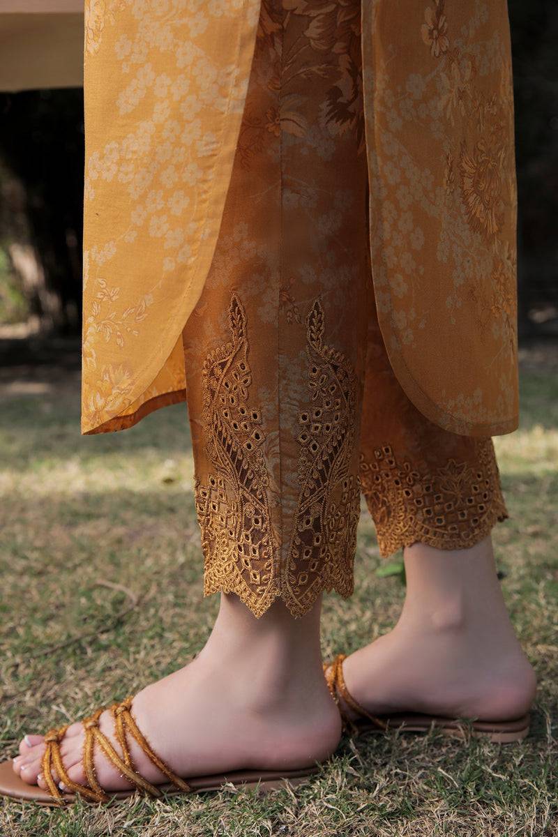 Baroque | Lawn Collection 24 | UF-321 - Pakistani Designer Dress - by Baroque | Type: Luxury - 100% Original at Saira Sultan