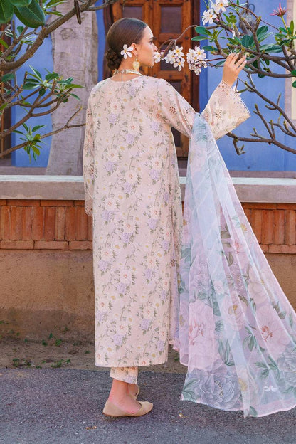 Baroque | Lawn Collection 24 | UF-591 - Pakistani Designer Dress - by Baroque | Type: Luxury - 100% Original at Saira Sultan
