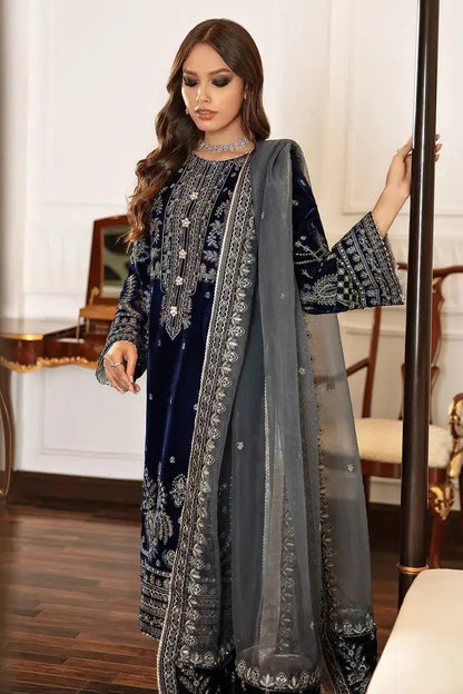 Baroque | Jahanara Luxury Velvet 23 | UF-41 - Pakistani Designer Dress - by Baroque | Type: Formal - 100% Original at Saira Sultan