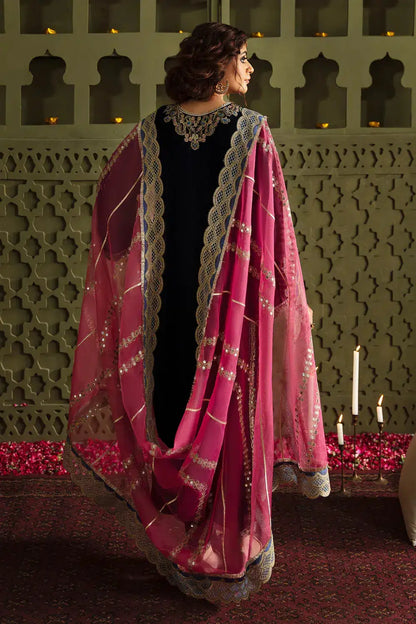 Baroque | Jahanara Luxury Velvet 23 | UF-463 - Pakistani Designer Dress - by Baroque | Type: Formal - 100% Original at Saira Sultan