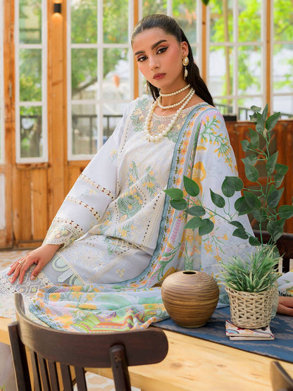 Mahnur | Bella Lawn 24 | BL - 03 - Pakistani Designer Dress - by Mahnur | Type: Luxury - 100% Original at Saira Sultan