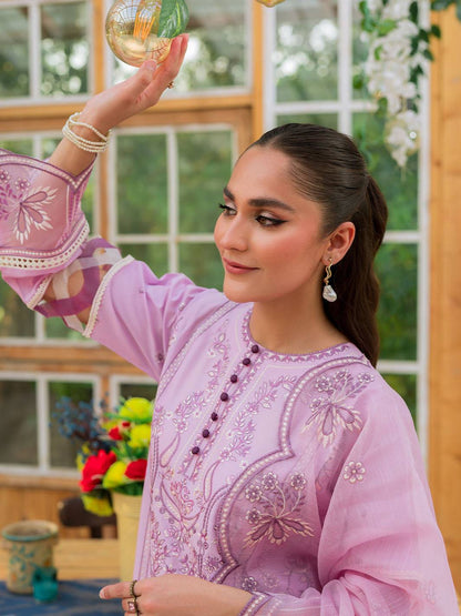 Mahnur | Bella Lawn 24 | BL - 05 - Pakistani Designer Dress - by Mahnur | Type: Luxury - 100% Original at Saira Sultan