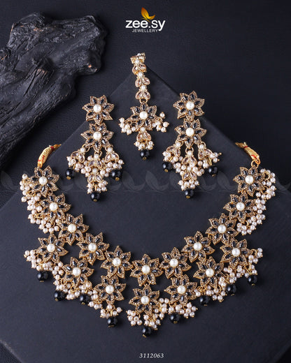 Monarda Bridal Sets Golden Black