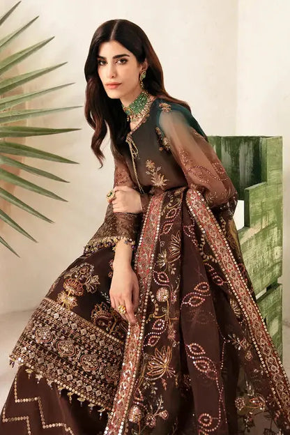 Alizeh | Heer Festive Collection 24 | Hazel - V17D01 - Pakistani Designer Dress - by Alizeh | Type: Formal - 100% Original at Saira Sultan
