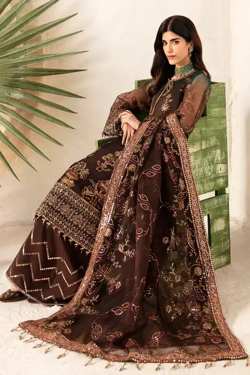 Alizeh | Heer Festive Collection 24 | Hazel - V17D01 - Pakistani Designer Dress - by Alizeh | Type: Formal - 100% Original at Saira Sultan