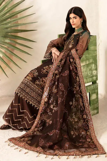 Alizeh | Heer Festive Collection 24 | Hazel - V17D01 - Pakistani Designer Dress - by Alizeh | Type: Formal - 100% Original at Saira Sultan