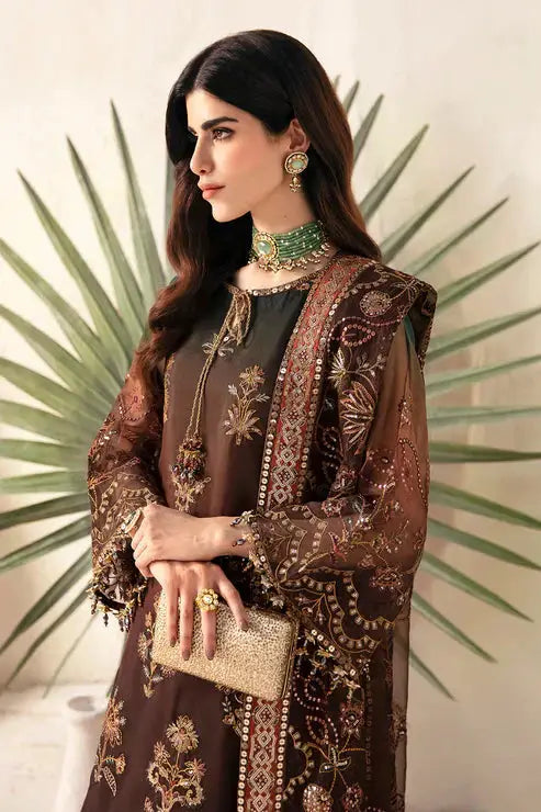 Alizeh | Heer Festive Collection 24 | Hazel - V17D01 - Pakistani Designer Dress - by Alizeh | Type: Formal - 100% Original at Saira Sultan