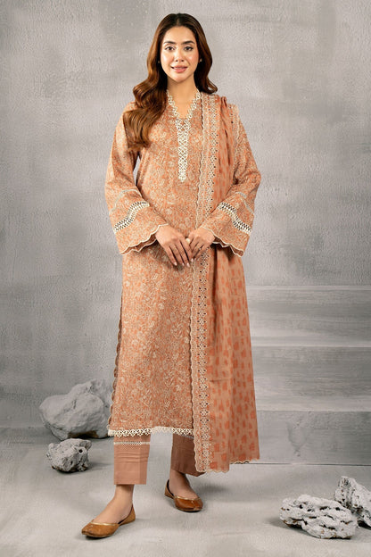 Kayseria | Winter Khaddar 24 | C6043 XS Pale Peach Khaddar