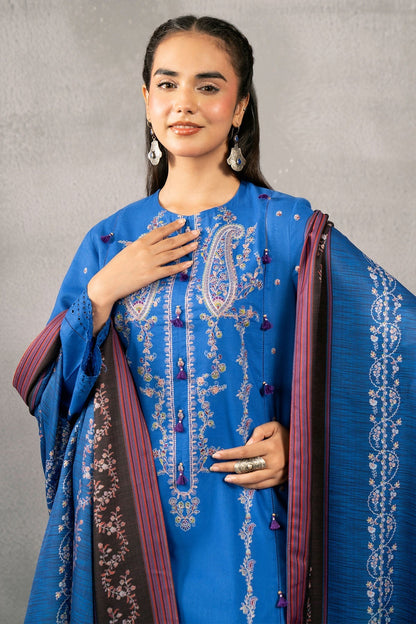 Kayseria | Winter Khaddar 24 | C6056 M Cobalt Blue Khaddar