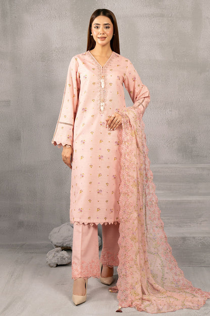 Kayseria | Winter Khaddar 24 | C6063 XS Peach Pink Slub Khaddar