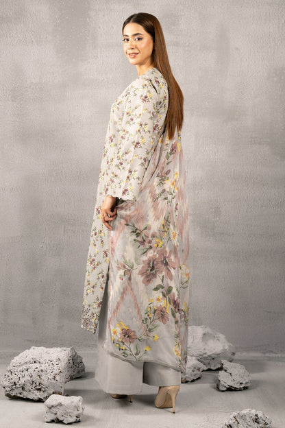 Kayseria | Winter Khaddar 24 | C6064 S Gray Slub Khaddar