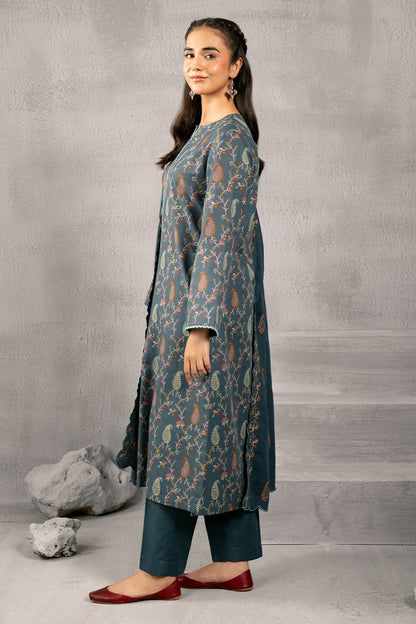 Kayseria | Winter Khaddar 24 | C6069-1 L Gray Slub Khaddar