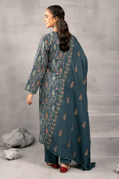 Kayseria | Winter Khaddar 24 | C6069-1 S Gray Slub Khaddar