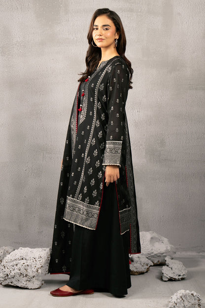 Kayseria | Winter Khaddar 24 | C6083 XL Black Jacquard