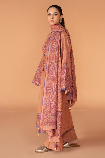 Kayseria | Winter Khaddar 24 | C6034 XS Peach Pink Khaddar
