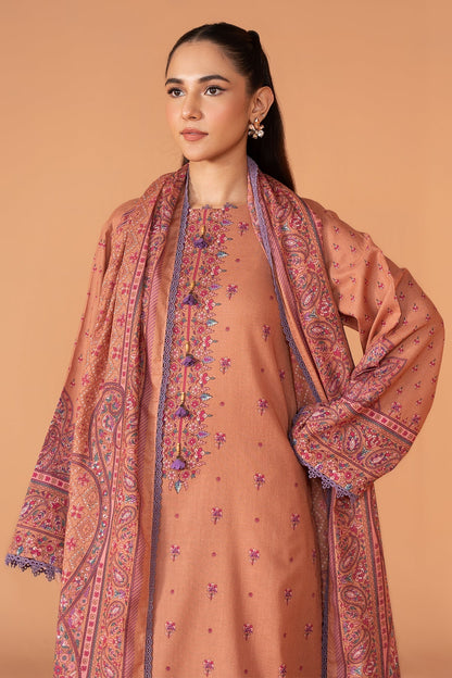 Kayseria | Winter Khaddar 24 | C6034 M Peach Pink Khaddar