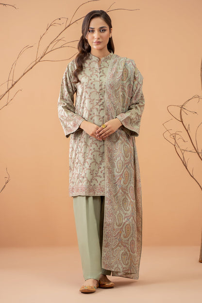 Kayseria | Winter Khaddar 24 | C6045 XS Gray Khaddar