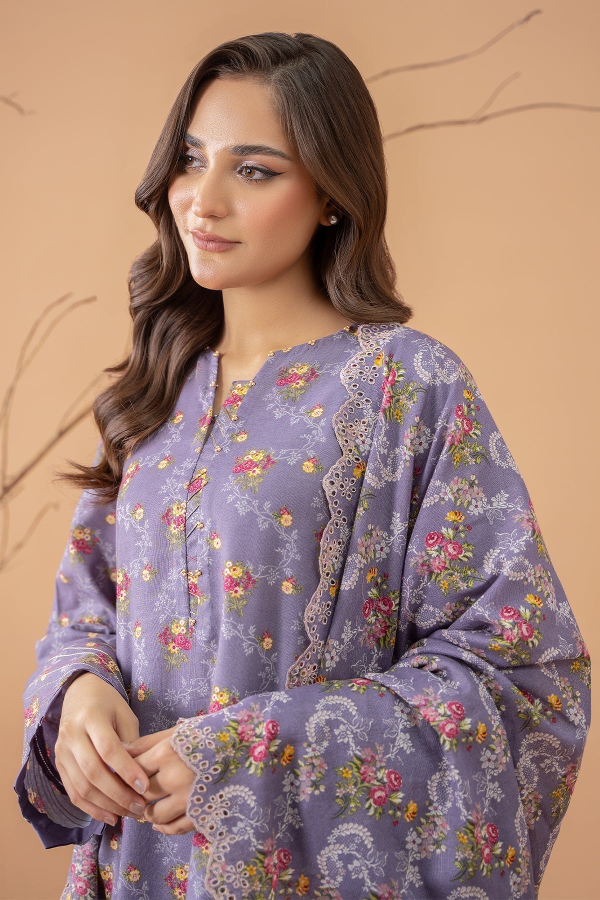 Kayseria | Winter Khaddar 24 | C6048 M Lilac Khaddar