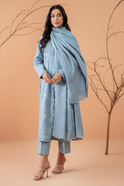 Kayseria | Winter Khaddar 24 | C6049-1 XL Sky Blue Khaddar