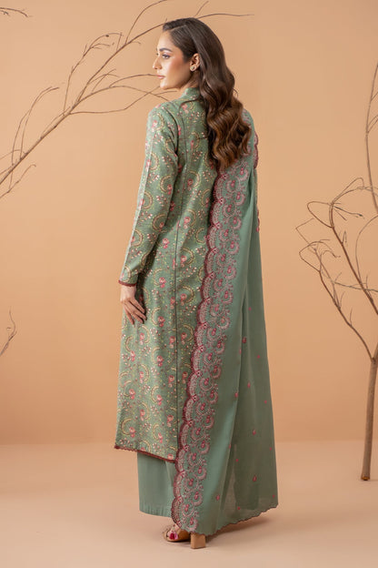 Kayseria | Winter Khaddar 24 | C6050-2 S Pistachio Green Khaddar
