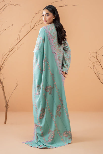 Kayseria | Winter Khaddar 24 | C6072-1 S Light Blue Linen
