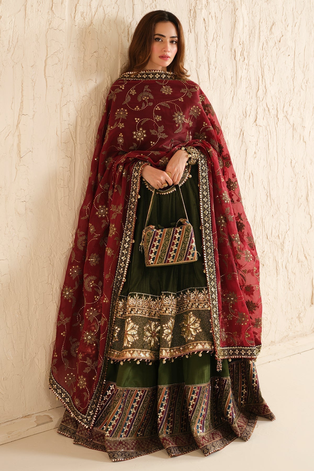 Jazmin | Velvet Edit 24 | Velvet Formal  VF-2036 - Pakistani Designer Dress - by Jazmin | Type: Formal - 100% Original at Saira Sultan