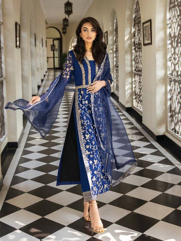 Caia | Mahiri Luxury Edit24 | AZURE - Pakistani Designer Dress - by Caia | Type: Luxury - 100% Original at Saira Sultan