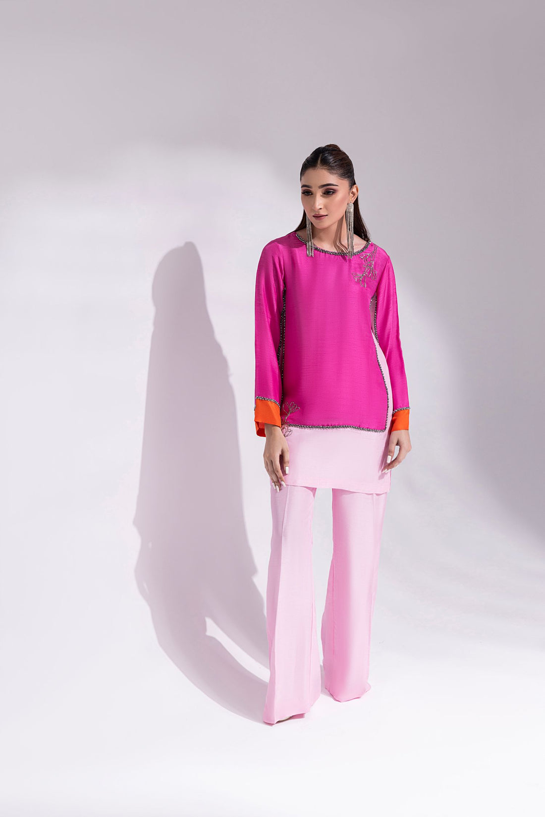 Amani | Aira Festive Wear | PINK MELON - Pakistani Designer Dress - by Amani - Type : Ladies Clothes - 100% Original at Saira Sultan