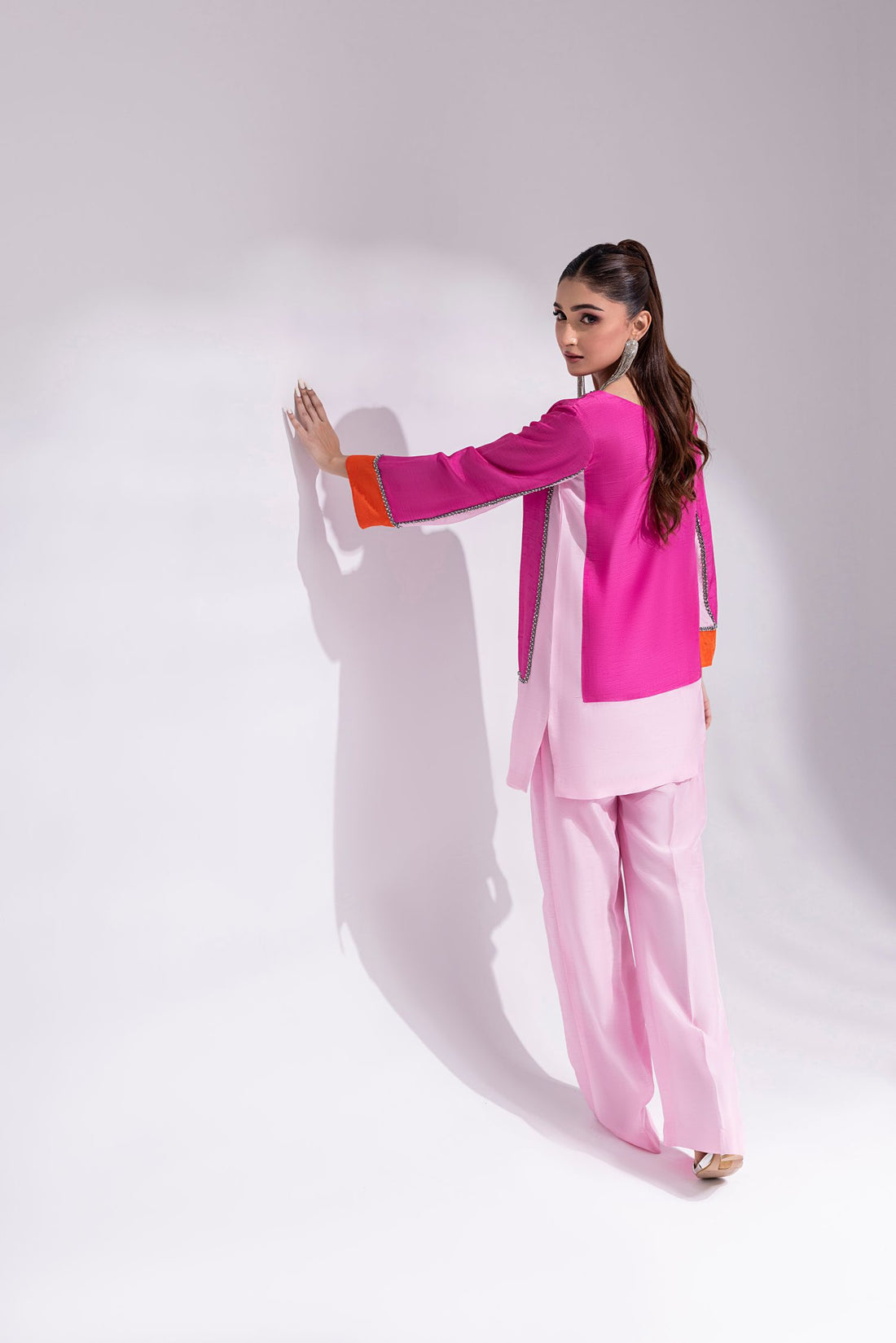 Amani | Aira Festive Wear | PINK MELON - Pakistani Designer Dress - by Amani - Type : Ladies Clothes - 100% Original at Saira Sultan