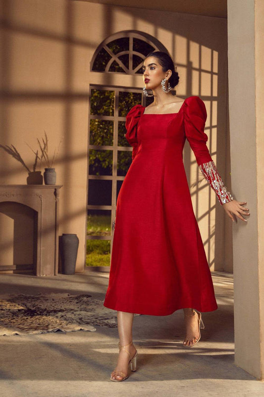 Caia | Pret Collection | CERISE - Pakistani Designer Dress - by Caia | Type: Formal - 100% Original at Saira Sultan