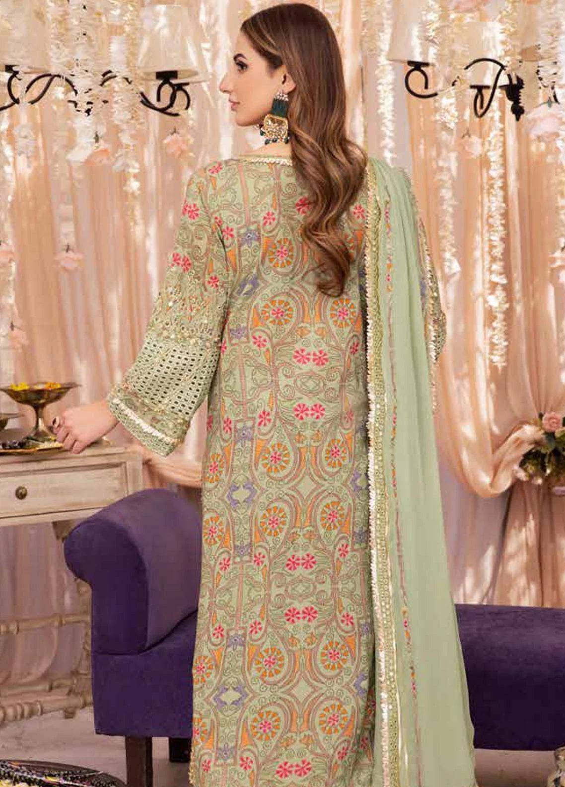 Charizma | Luxury Embroidered Eid Collection | ED23-06 - Pakistani Designer Dress - by Charizma | Type: Luxury - 100% Original at Saira Sultan