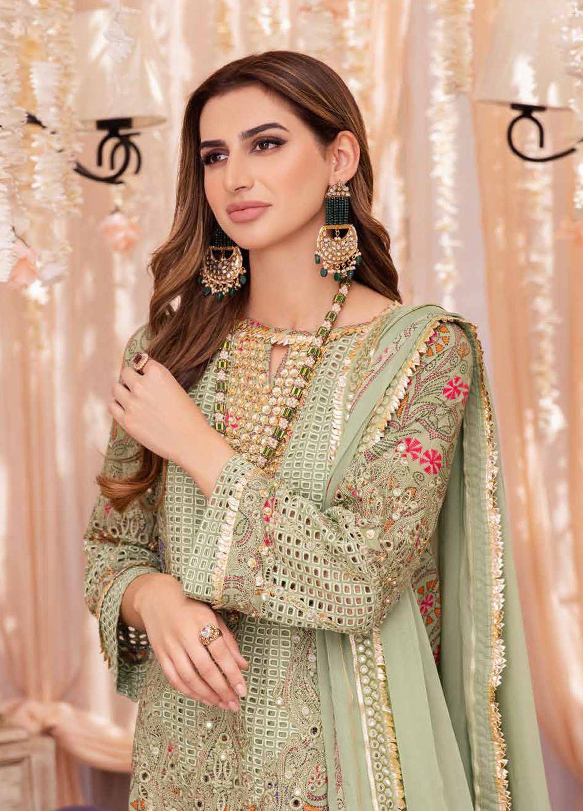Charizma | Luxury Embroidered Eid Collection | ED23-06 - Pakistani Designer Dress - by Charizma | Type: Luxury - 100% Original at Saira Sultan