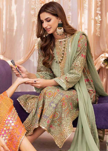 Charizma | Luxury Embroidered Eid Collection | ED23-06 - Pakistani Designer Dress - by Charizma | Type: Luxury - 100% Original at Saira Sultan