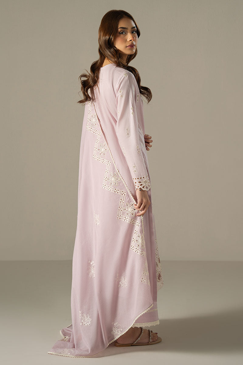 Cross Stitch | Chikankari Lawn 25 | LILAC BLOOM S Lilac Lawn
