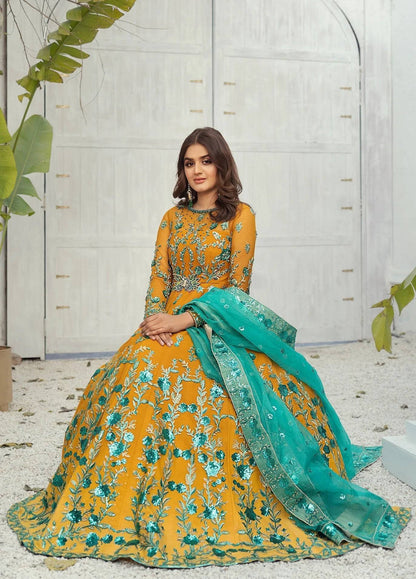 Waqas Shah | Malika E Jahan | Chand r Mukhi - Pakistani Designer Dress - by Waqas Shah | Type: Formal - 100% Original at Saira Sultan