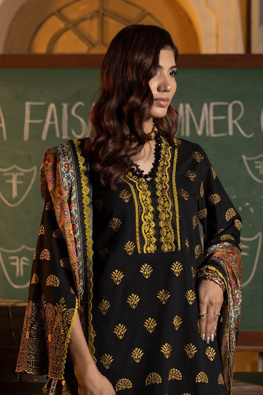 Ittehad | Embroidered Lawn | I-12 - Pakistani Designer Dress - by Ittehad | Type: Luxury - 100% Original at Saira Sultan