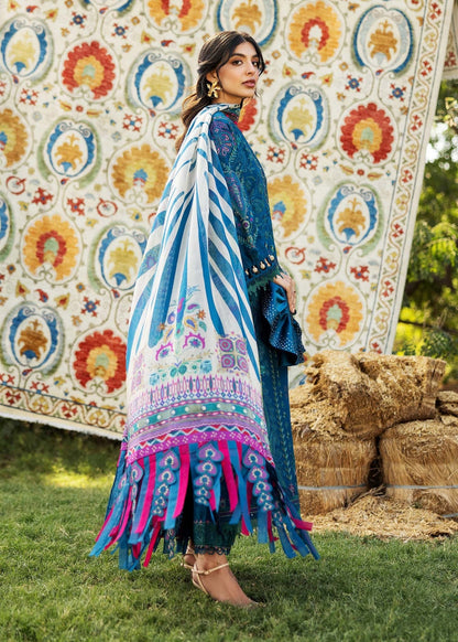 Sadaf Fawad Khan | Siraa Lawn 25 | LIANA - A L Blue Lawn